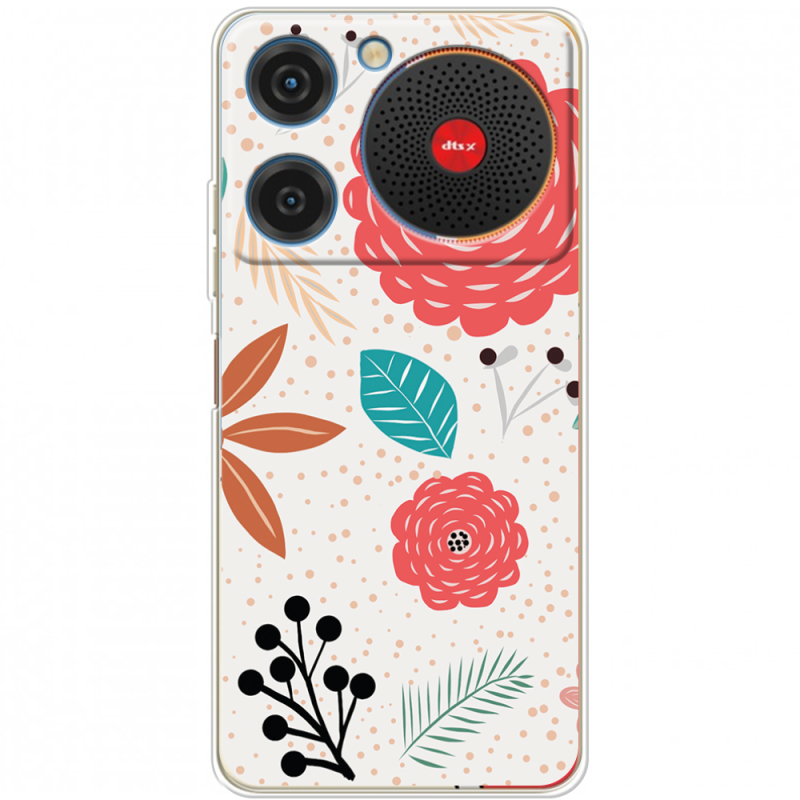 Чохол BoxFace ZTE Nubia Music Line Flowers