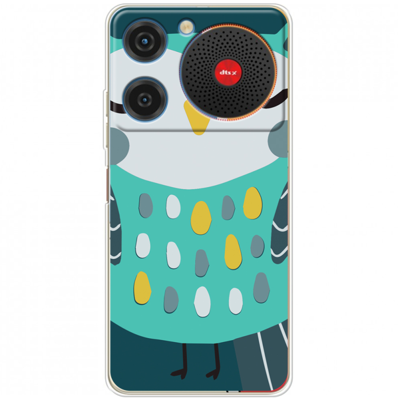 Чохол BoxFace ZTE Nubia Music Green Owl