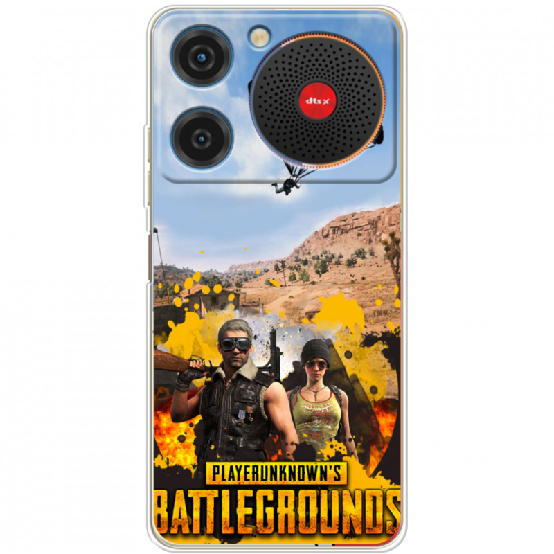 Чохол BoxFace ZTE Nubia Music Pubg parachute