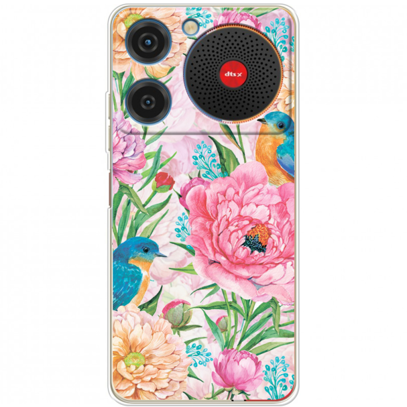 Чохол BoxFace ZTE Nubia Music Birds in Flowers