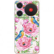 Чохол BoxFace ZTE Nubia Music Birds and Flowers