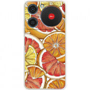 Чохол BoxFace ZTE Nubia Music Citrus Pattern