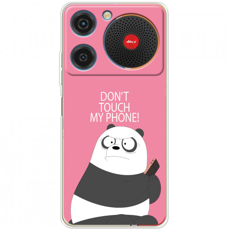 Чохол BoxFace ZTE Nubia Music Dont Touch My Phone Panda