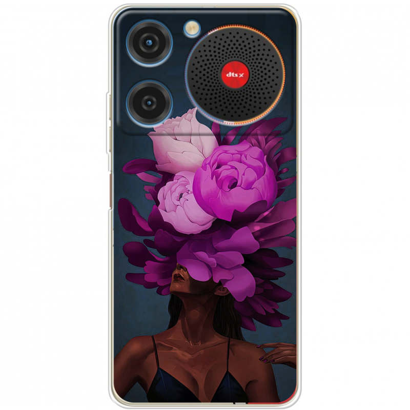 Чохол BoxFace ZTE Nubia Music Exquisite Purple Flowers