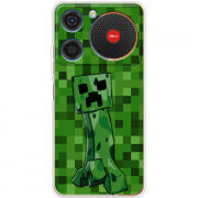 Чохол BoxFace ZTE Nubia Music Minecraft Creeper