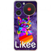 Чохол BoxFace ZTE Nubia Music Likee Cat