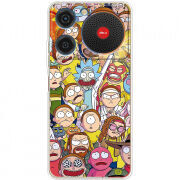 Чохол BoxFace ZTE Nubia Music Rick and Morty