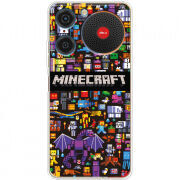 Чохол BoxFace ZTE Nubia Music Minecraft Mobbery