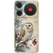 Чохол BoxFace ZTE Nubia Music Christmas Owl