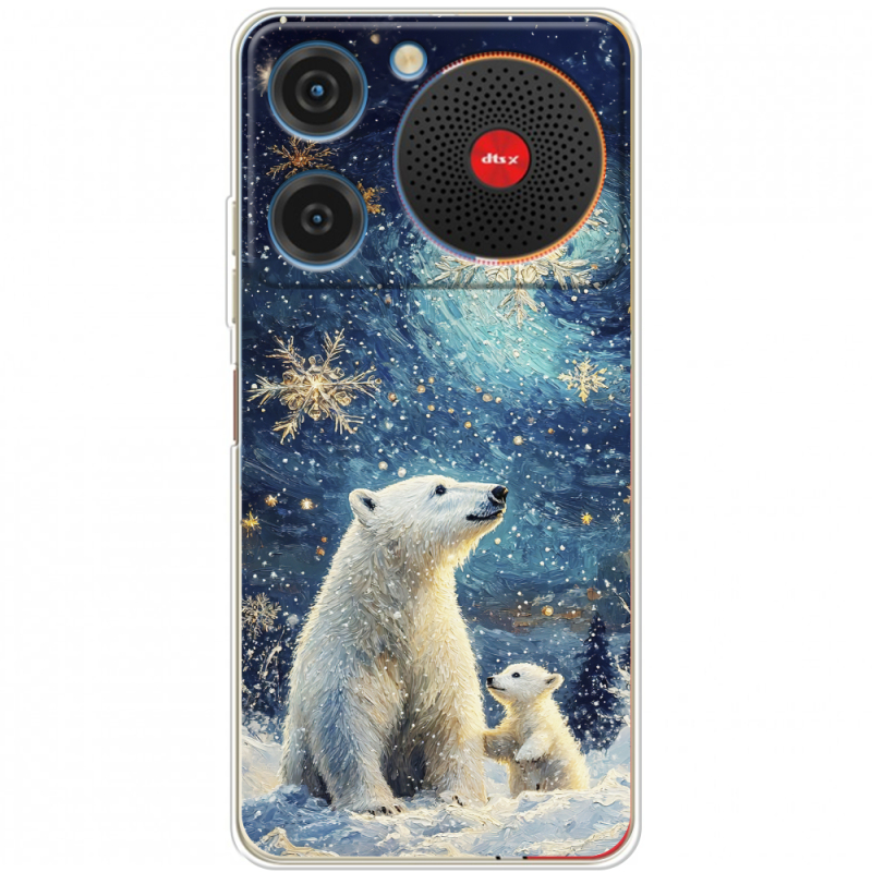 Чохол BoxFace ZTE Nubia Music Північні ведмеді