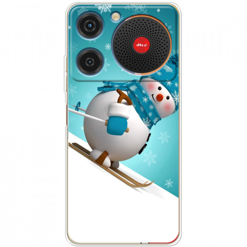 Чохол BoxFace ZTE Nubia Music Skier Snowman