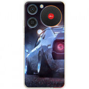 Чохол BoxFace ZTE Nubia Music Silver Car