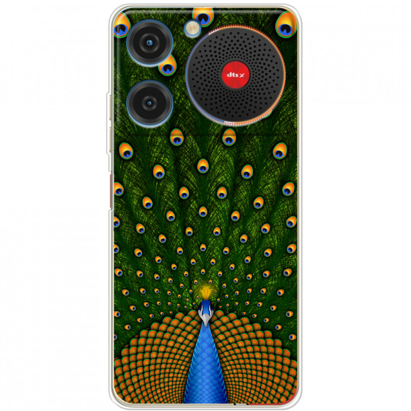 Чохол BoxFace ZTE Nubia Music Peacocks Tail