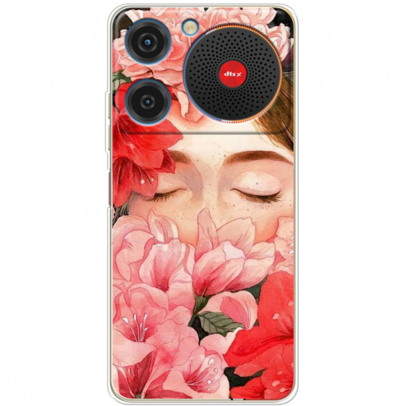 Чохол BoxFace ZTE Nubia Music Girl in Flowers