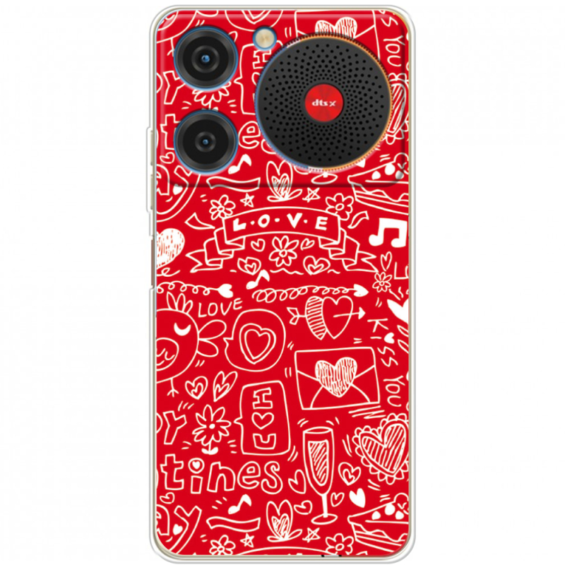 Чохол BoxFace ZTE Nubia Music Happy Valentines