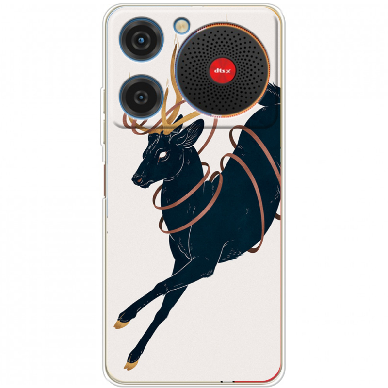 Чохол BoxFace ZTE Nubia Music Black Deer