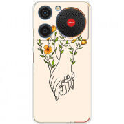 Чохол BoxFace ZTE Nubia Music Flower Hands