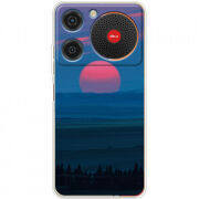 Чохол BoxFace ZTE Nubia Music Cold Red Light