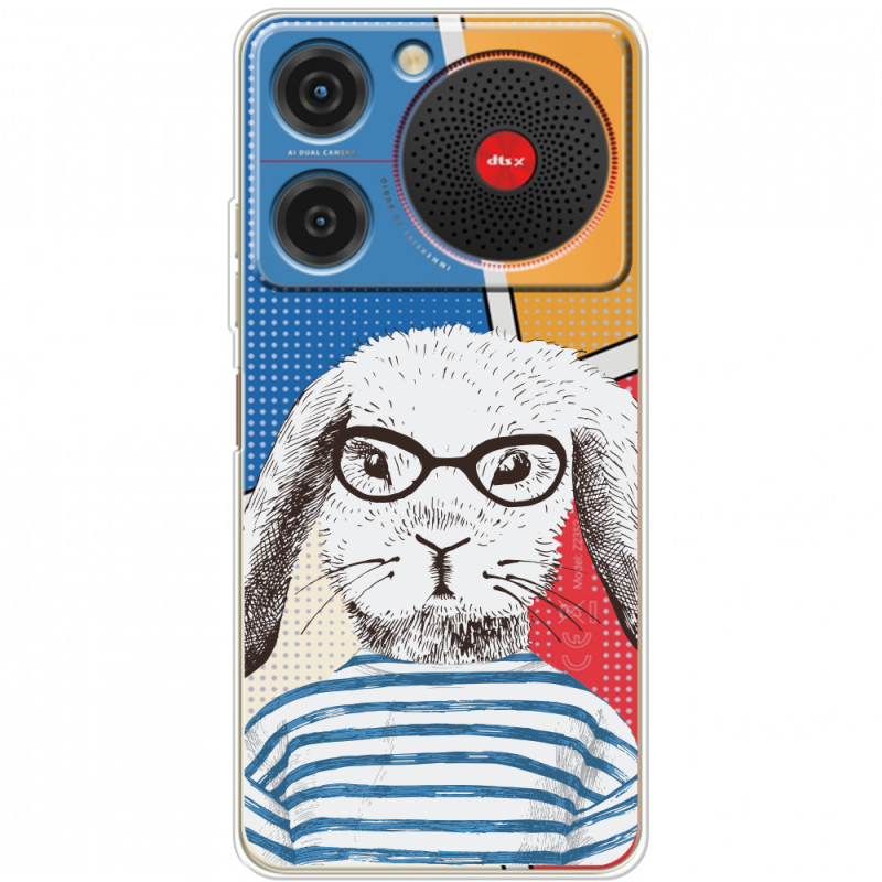 Прозорий чохол BoxFace ZTE Nubia Music MR. Rabbit