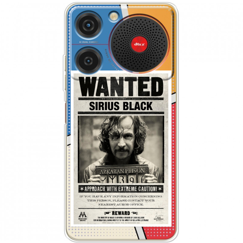 Прозорий чохол BoxFace ZTE Nubia Music Sirius Black