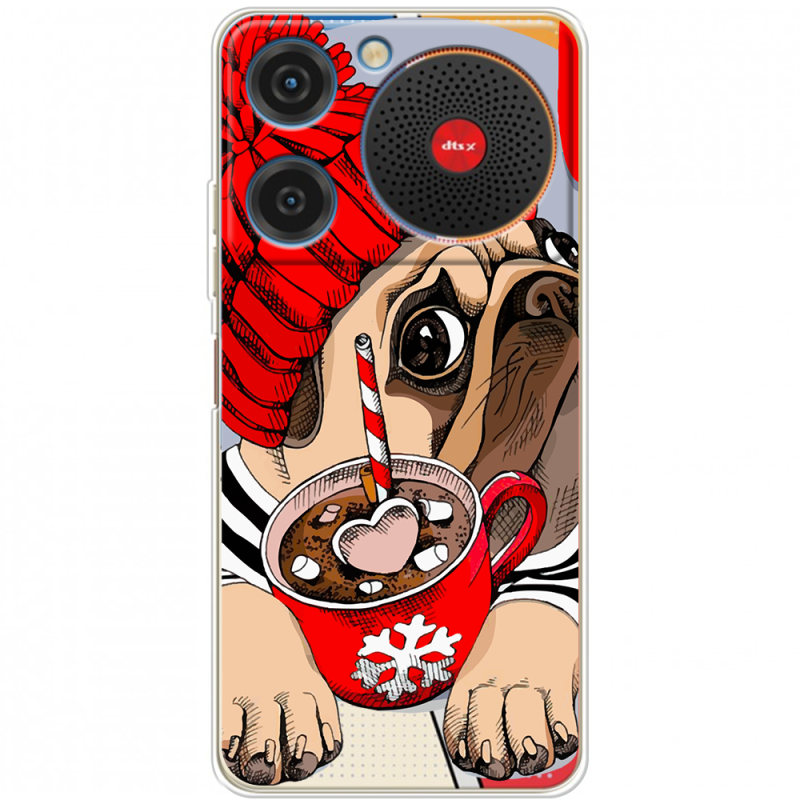 Прозорий чохол BoxFace ZTE Nubia Music Winter Puggy