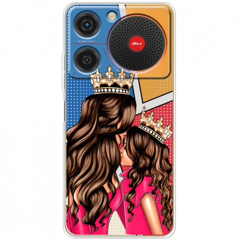 Прозорий чохол BoxFace ZTE Nubia Music Queen and Princess