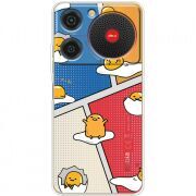 Прозорий чохол BoxFace ZTE Nubia Music Gudetama