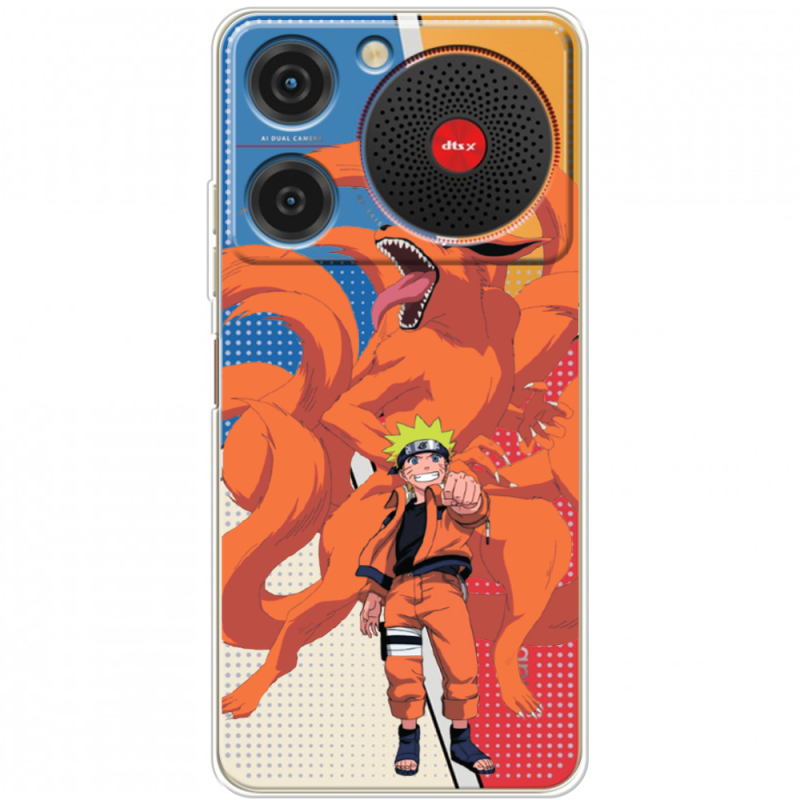 Прозорий чохол BoxFace ZTE Nubia Music Naruto and Kurama