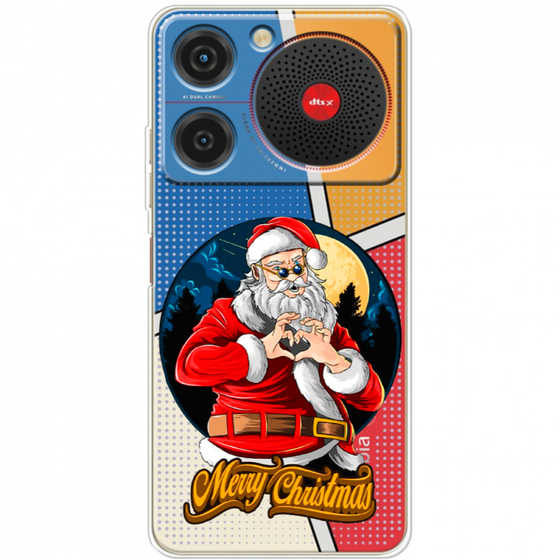 Прозорий чохол BoxFace ZTE Nubia Music Cool Santa