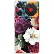 Прозорий чохол BoxFace ZTE Nubia Music Floral Dark Dreams