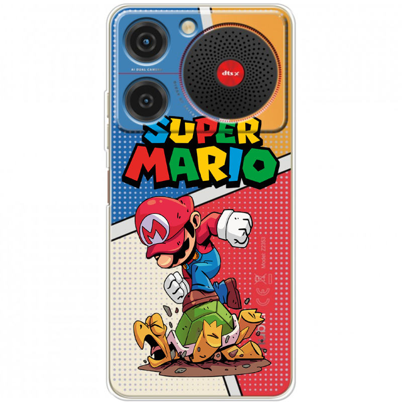 Прозорий чохол BoxFace ZTE Nubia Music Super Mario