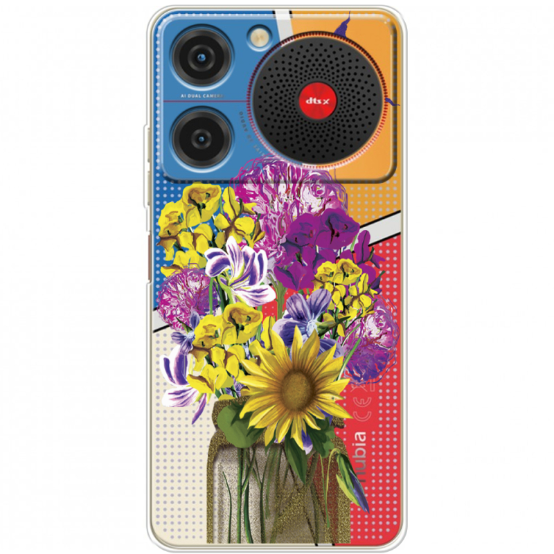 Прозорий чохол BoxFace ZTE Nubia Music My Bouquet