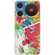 Прозорий чохол BoxFace ZTE Nubia Music Tropical