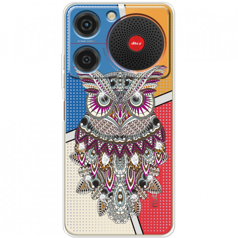 Чохол зі стразами ZTE Nubia Music Owl