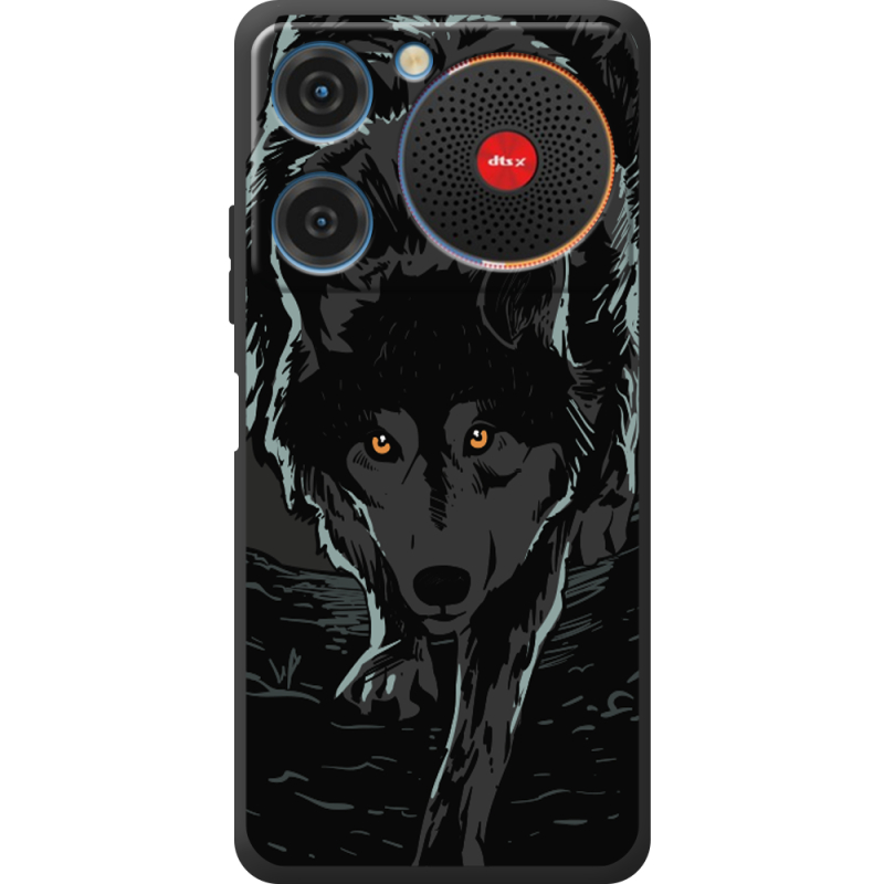 Чорний чохол BoxFace ZTE Nubia Music Wolf