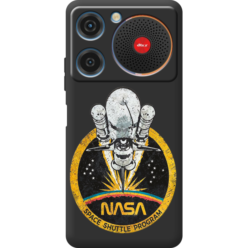 Чорний чохол BoxFace ZTE Nubia Music NASA Spaceship