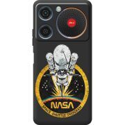 Чорний чохол BoxFace ZTE Nubia Music NASA Spaceship