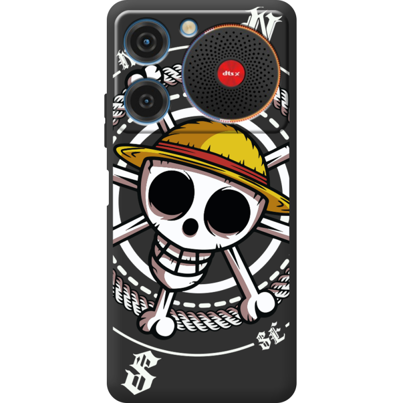 Чорний чохол BoxFace ZTE Nubia Music One Piece Компас