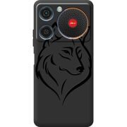 Чорний чохол BoxFace ZTE Nubia Music Wolf