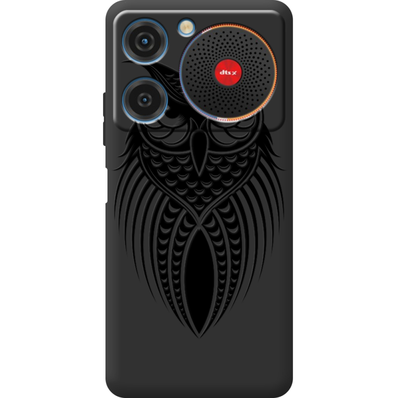 Чорний чохол BoxFace ZTE Nubia Music Owl