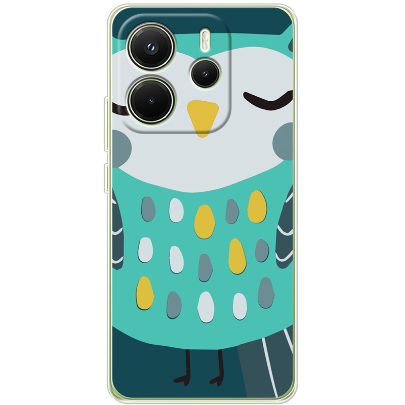 Чохол BoxFace Xiaomi Redmi Note 14 4G Green Owl