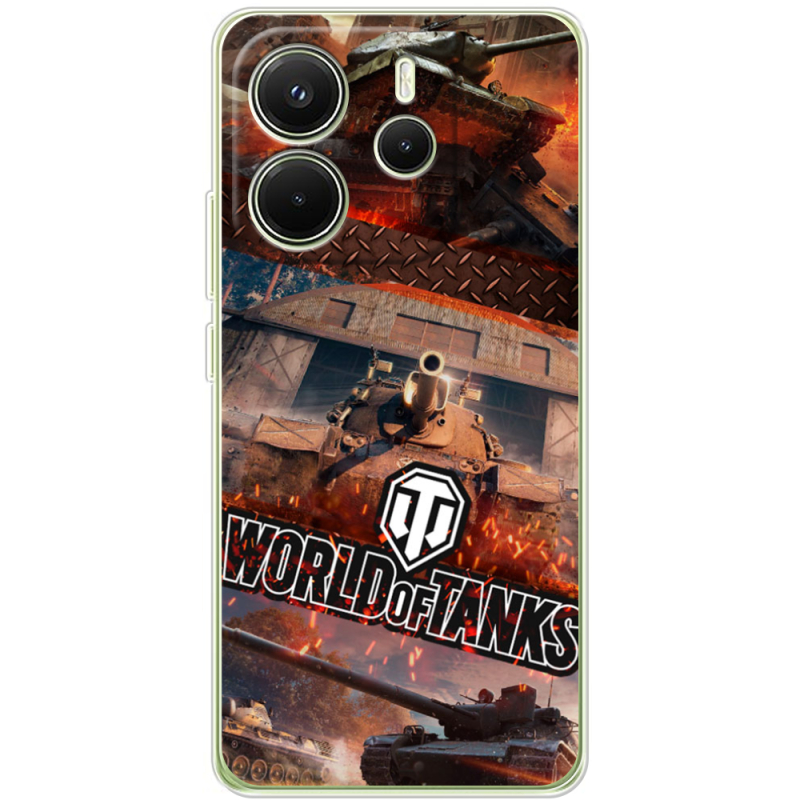 Чохол BoxFace Xiaomi Redmi Note 14 4G World Of Tanks