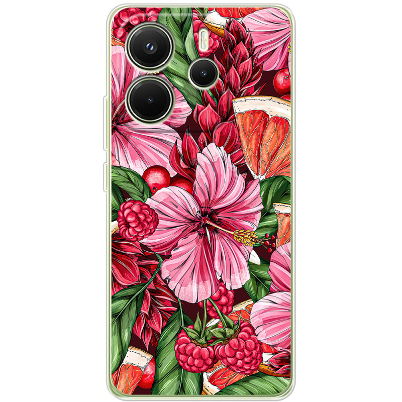 Чохол BoxFace Xiaomi Redmi Note 14 4G Tropical Flowers