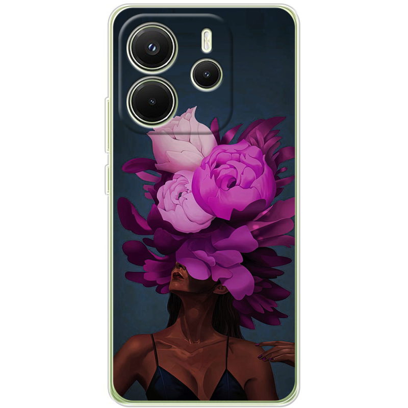 Чохол BoxFace Xiaomi Redmi Note 14 4G Exquisite Purple Flowers