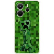 Чохол BoxFace Xiaomi Redmi Note 14 4G Minecraft Creeper