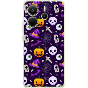 Чохол BoxFace Xiaomi Redmi Note 14 4G Halloween Purple Mood