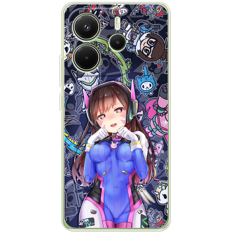 Чохол BoxFace Xiaomi Redmi Note 14 4G Overwatch D.VA