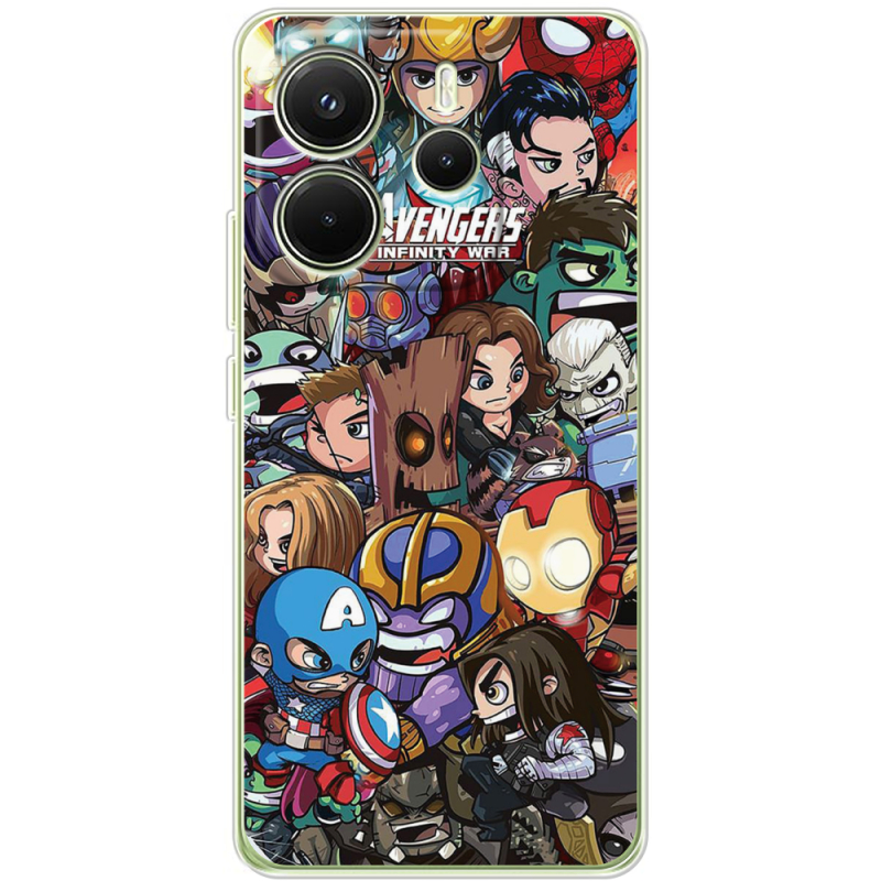 Чохол BoxFace Xiaomi Redmi Note 14 4G Avengers Infinity War