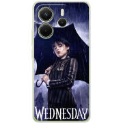 Чохол BoxFace Xiaomi Redmi Note 14 4G Wednesday Addams