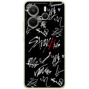 Чохол BoxFace Xiaomi Redmi Note 14 4G Stray Kids автограф